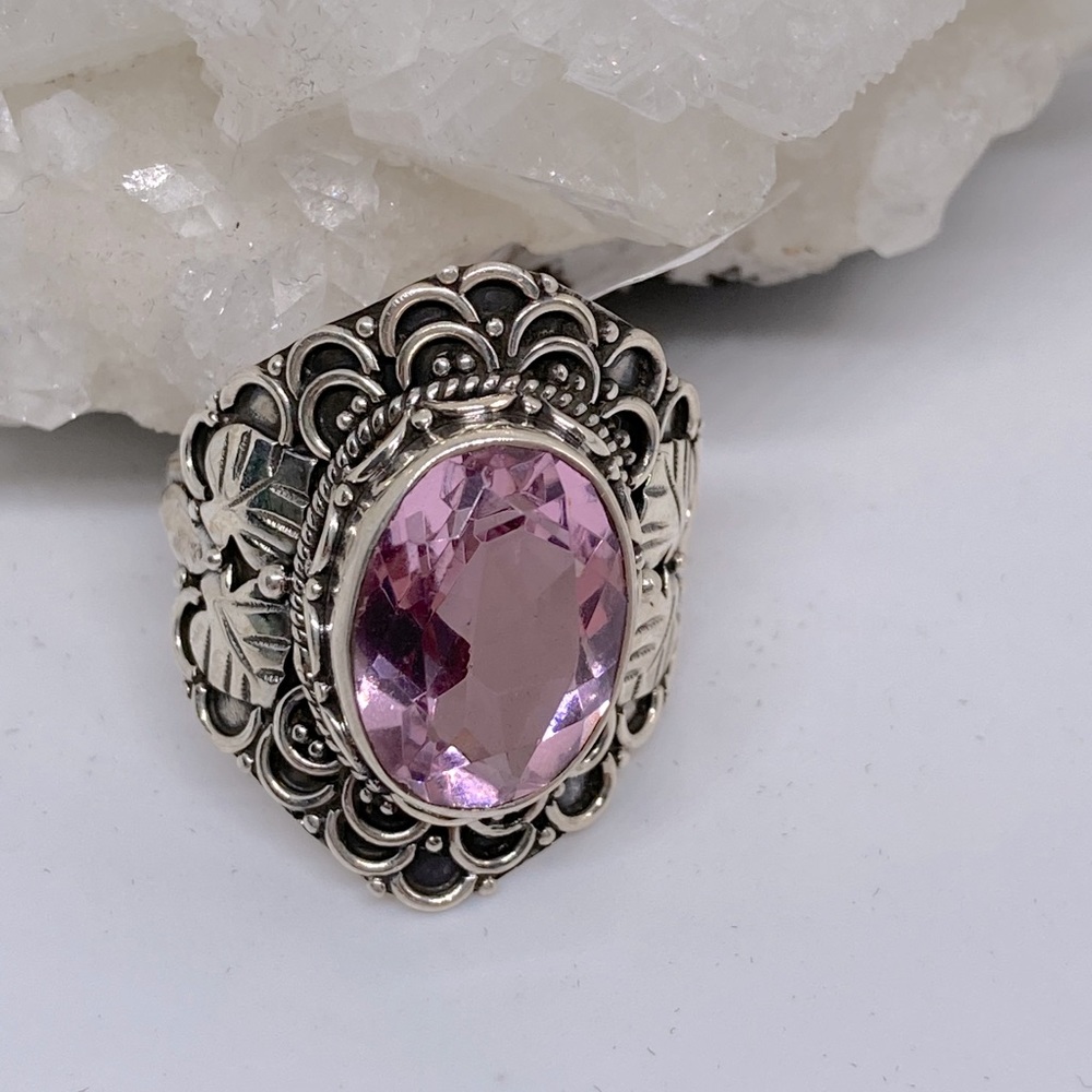 🆕 KUNZITE ring size 8.25